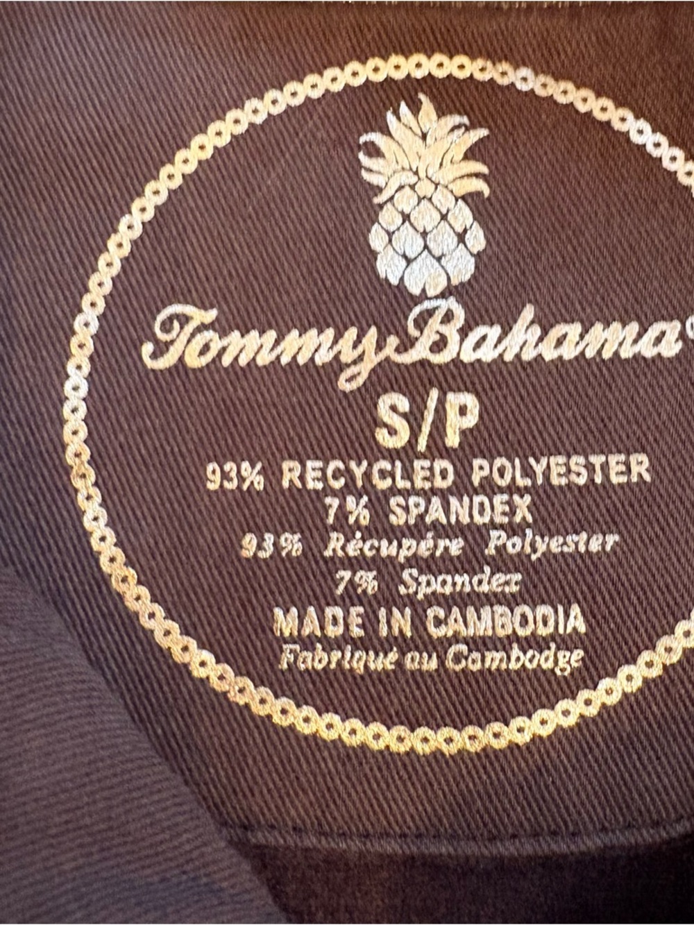 Tommy Bahama Cozy Cove Cord 1/2 Zip Sweatshirt Sz S - Picture 6 of 9